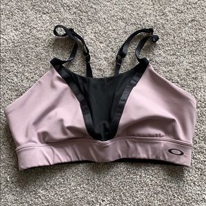 Lavender Oakley sports bra